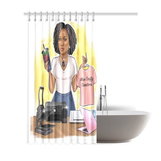 Custom Shower Curtain